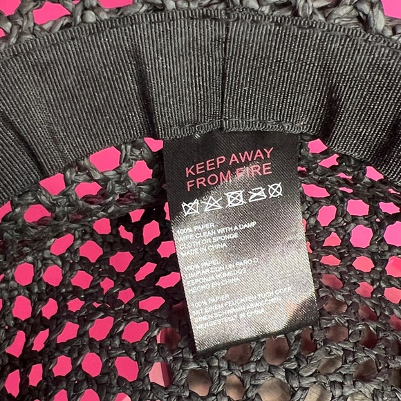 Urban Outfitters black Women's Wide Brim Sun Hat - Picture 4 of 6